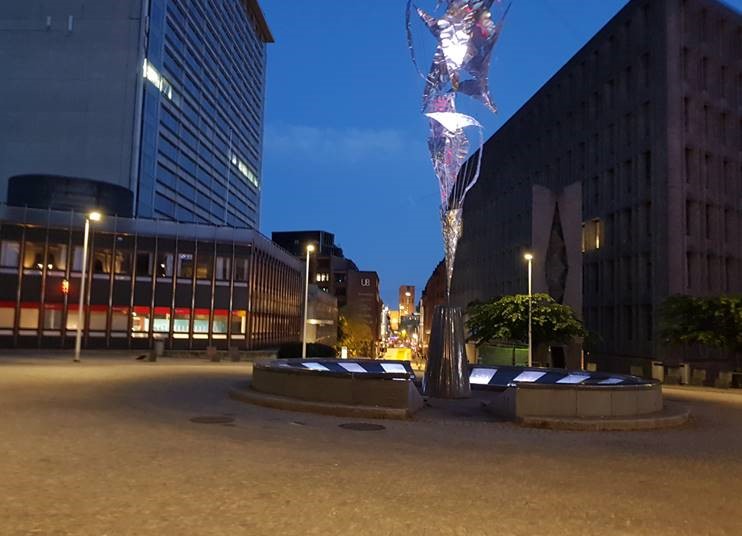 St. Olavsplass St. Olavsplass om naten Vill Energi